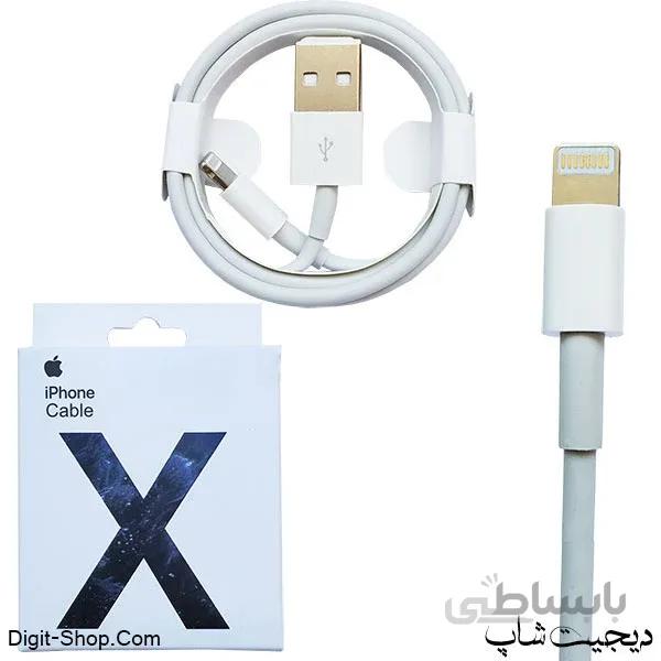 کابل شارژ اپل آیفون X ایکس 1 متری