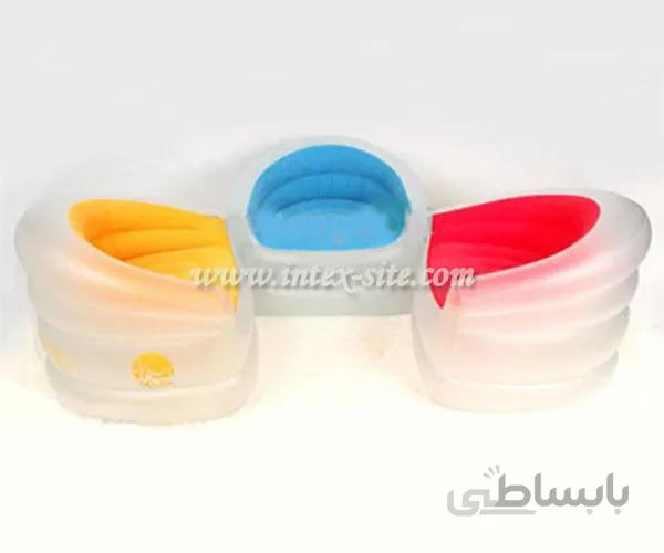مبل بادی شیشه ای جیلانگ در سه رنگ