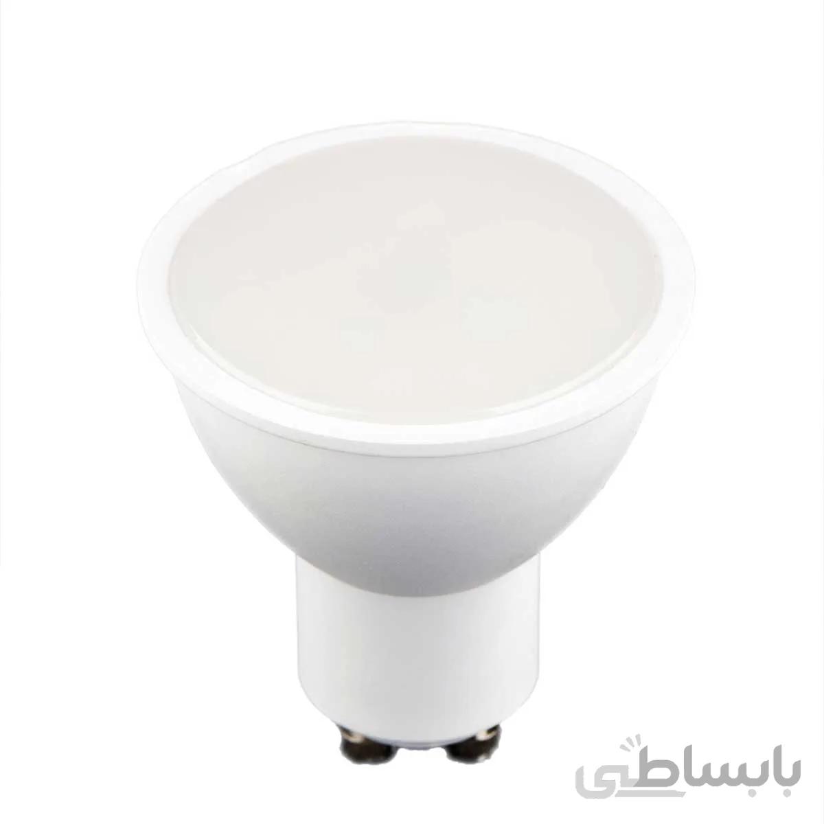 لامپ ال ای دی هالوژنی 6 وات پایه gu10 افراتاب کد AF-sgu10-6wd