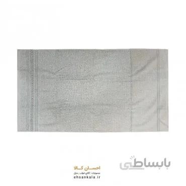 حوله بامبو لومانا مدل Rida آبی ملایم (الیاف بامبو)