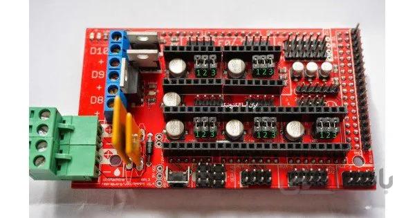 برد RAMPS ورژن 1.4 کنترلر پرینتر سه بعدی ا Rep rap ramps 1.4 3D printer controller