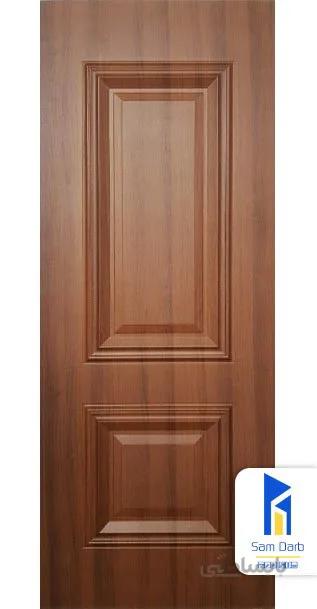 درب اتاق خواب دو قاب PVC-B305