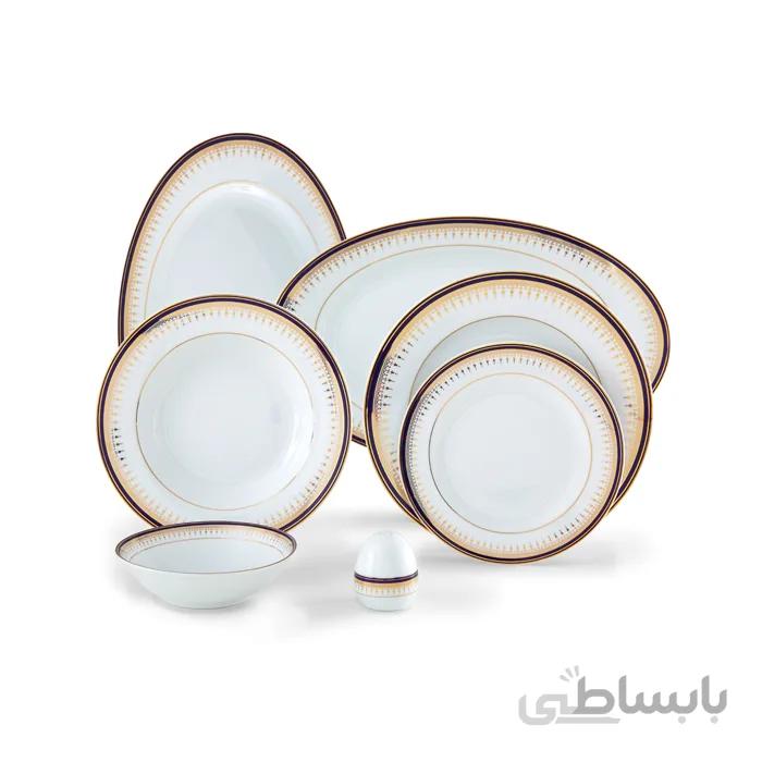 سرویس چینی ۲۸ پارچه چینی زرین سری ایتالیا اف مدل خاطره