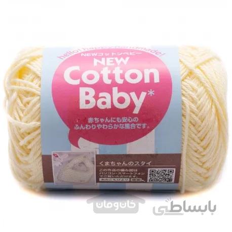 کاموای کتانی مارک baby زرد کم رنگ 22 (ساخت ژاپن)
