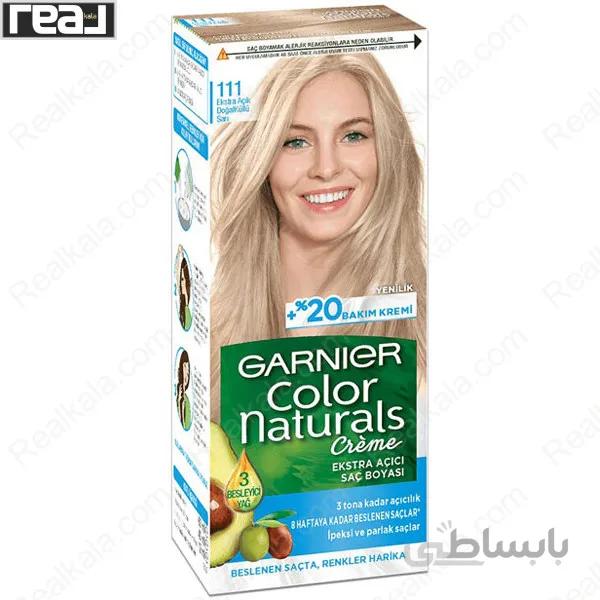 کیت رنگ مو گارنیر (گارنیه) شماره 111 Garnier Color Naturals