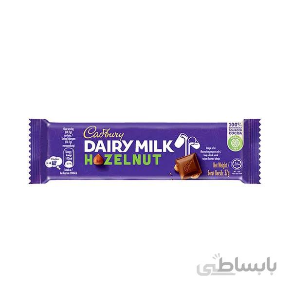 شکلات کدبری دیری میلک با مغز فندق 37 گرم