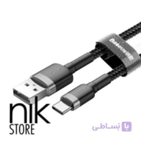 کابل شارژر USB به Type-C باسئوس مدل CATKLF طول2 متر