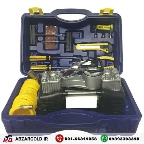 کمپرسور باد دو سیلندر فندکی