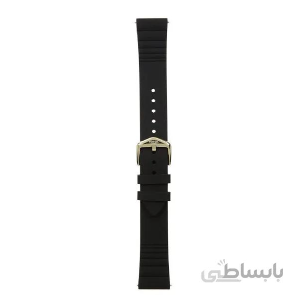بند ساعت مچی فسیل مدل S181373 رنگ مشکی
