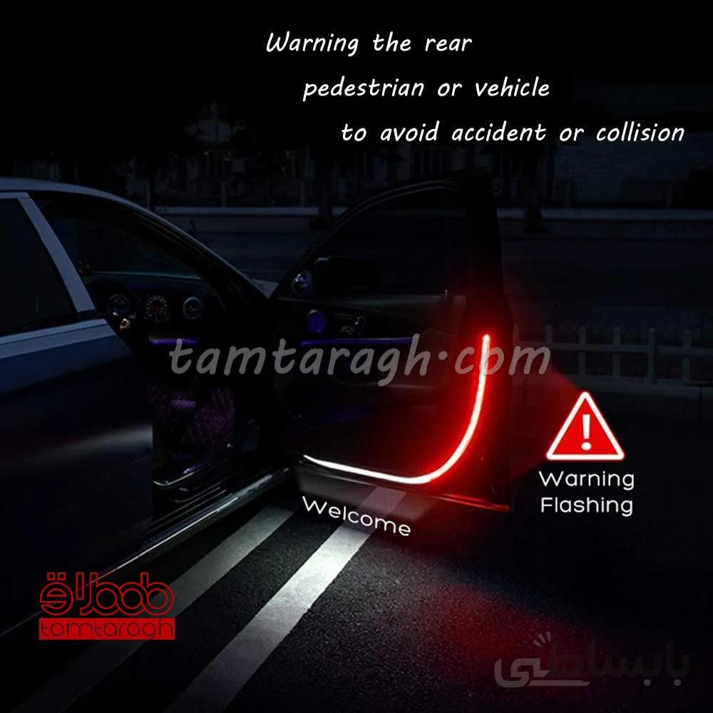 فلکسیبل هشدار باز بودن درب خودرو