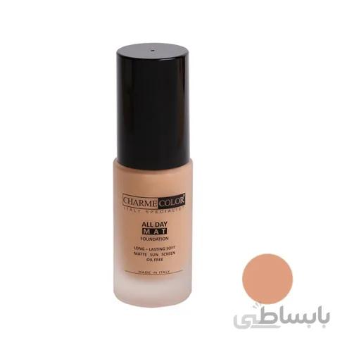 کرم پودر چارم کالر مدل All Day Mat شماره 02 حجم 30 میلی لیتر