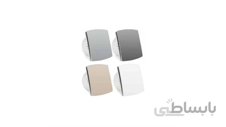 هواکش یونیورسال سایز 12 دو پنل سفید برند پارت الکتریک کد 5612