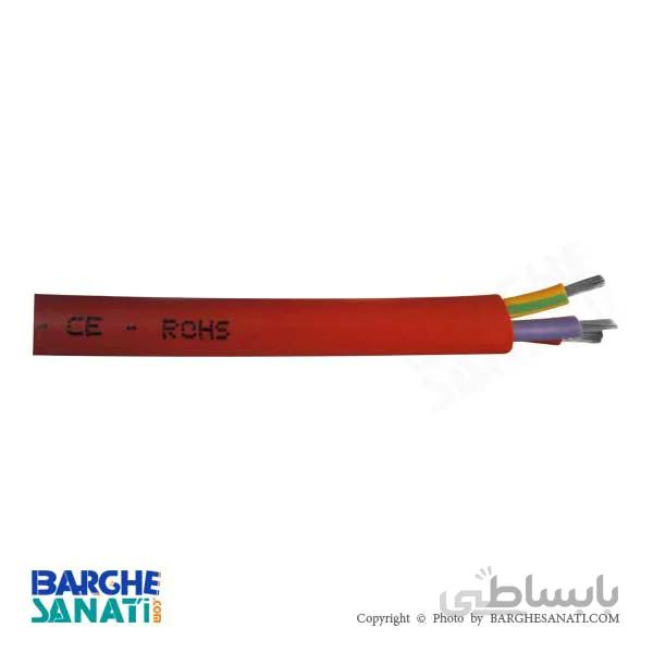 کابل نسوز سیلیکونی ۱٫۵۰×۳ بی ال اف ایتالیا ۱۰۰ متری