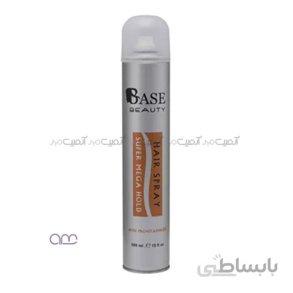اسپری حالت دهنده مو بیس بیوتی base beauty مدل Extra Hold حجم 250 میلی لیتر
