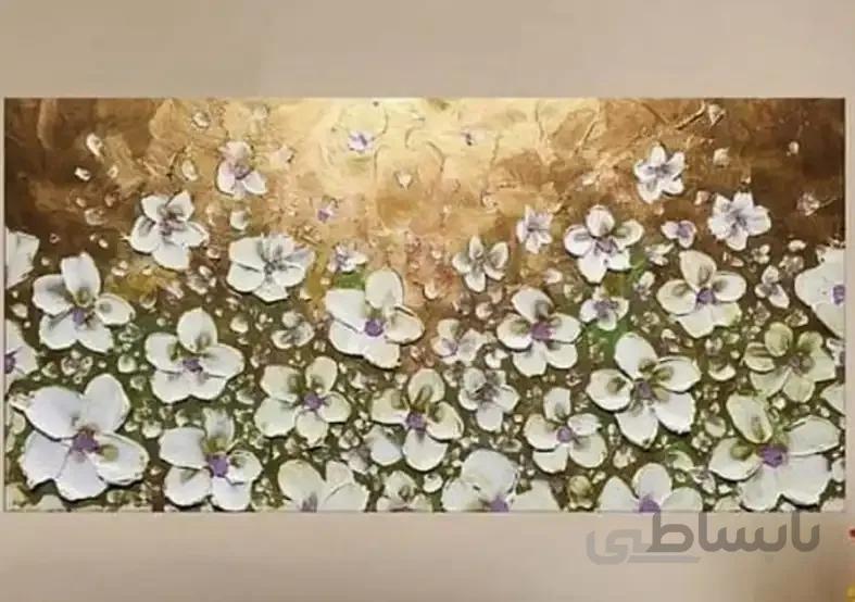 تابلو دکوراتیو برجسته گل