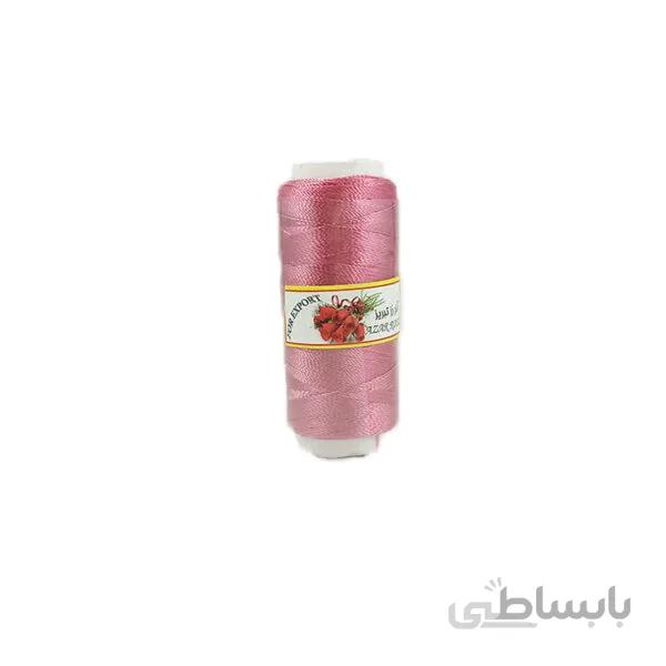 نخ ابریشمی شماره 2 سرخابی تیره کد 4547A