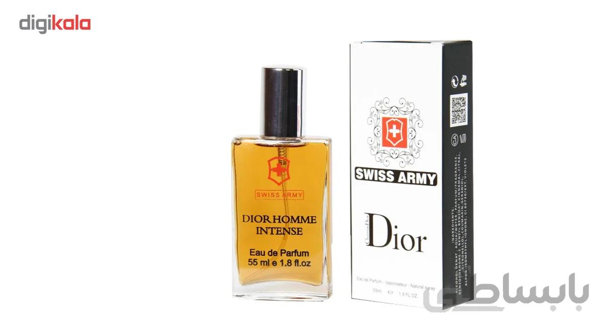 ادو پرفیوم مردانه سوییس آرمی مدل Dior Homme Intense حجم 55میلی لیتر ا Swiss Army Dior Homme Intense Eau De Parfum for Men 55ml