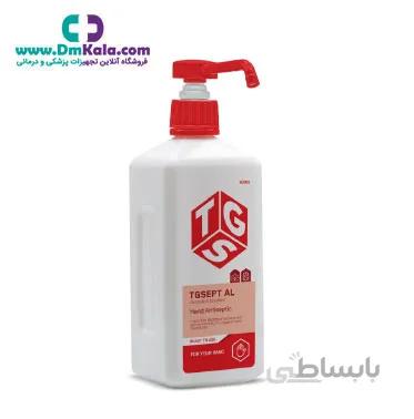 محلول ضدعفونی کننده دست نیم لیتری تی جی سپت مدل AL ا TGSEPTAL-500ML