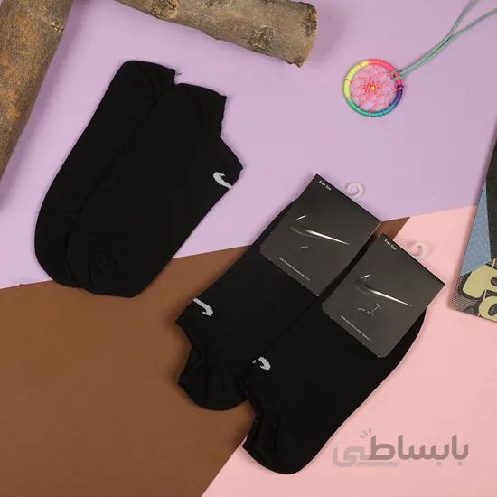جوراب نیم ساق مشکی نایک R1