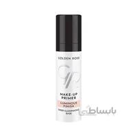 پرایمر صورت گلدن رز مدل براق حجم 30 میلی لیتر ا GOLDEN ROSE MAKE-UP PRIMER LUMINIOUS FINISH 30ml