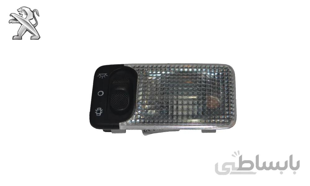 چراغ سقف با لامپ جفت پژو 206