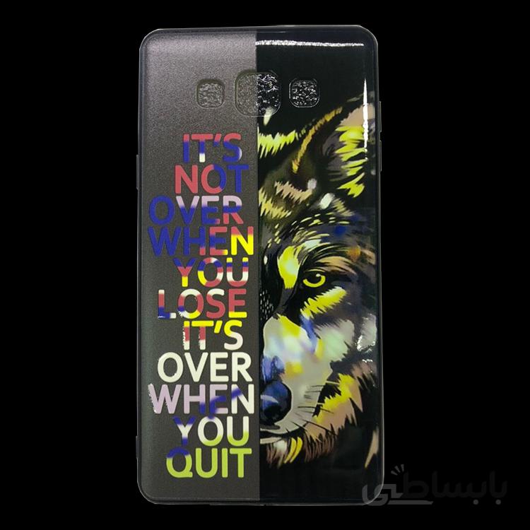 قاب طرح دار سامسونگ A7 2015 طرح گرگ / Samsung A7 2015