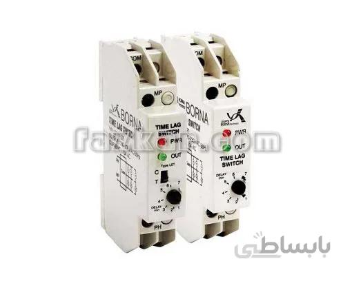 رله تایمر تاخیر در وصل ۲۴ ساعته آنالوگ مدل DOT برنا الکترونیک