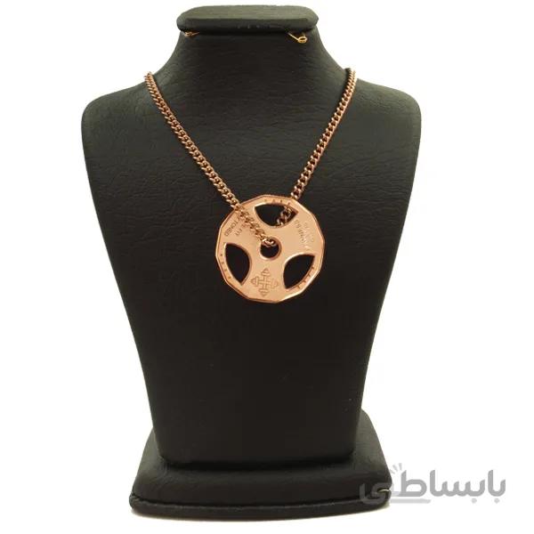 گردنبند طرح صفحه بدنسازی کد b2002