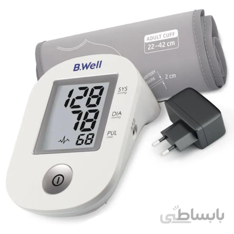 فشارسنج بازویی بی ول با آداپتور مدل PRO-33 ا blood pressure monitor- B.Well- PRO-33