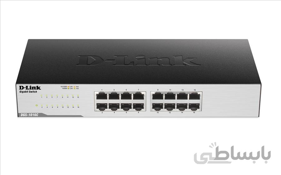 سوئیچ غیرمدیریتی 16 پورت دی لینک مدل DGS-1016C