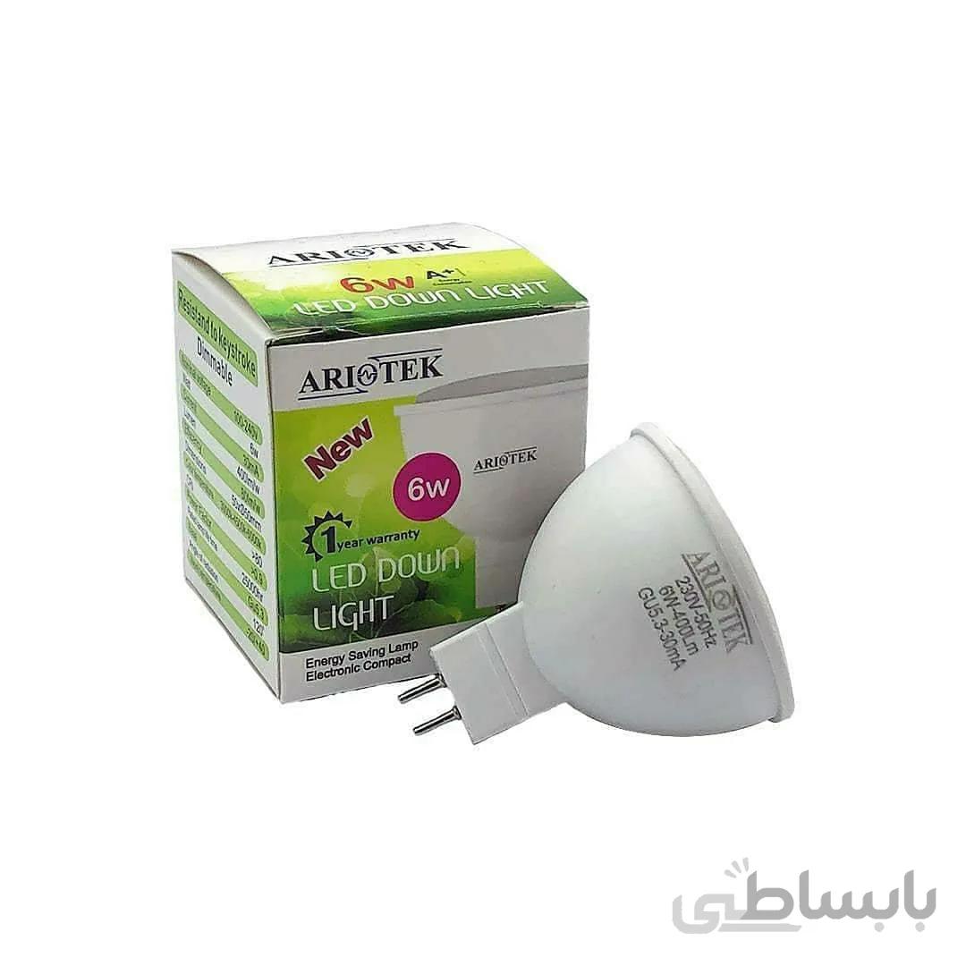 لامپ هالوژن 6 وات LED تاپ نور