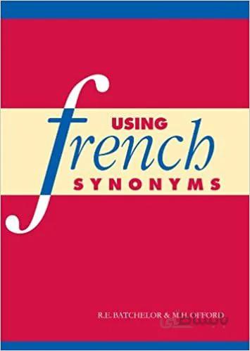 خرید کتاب فرانسه Using French Synonyms از فروشگاه کتاب سارانگ