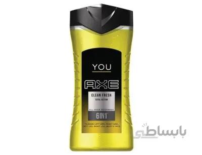 شامپو بدن آکس مدل 6in1 Axe Clean Fresh حجم 250 میلی لیتر