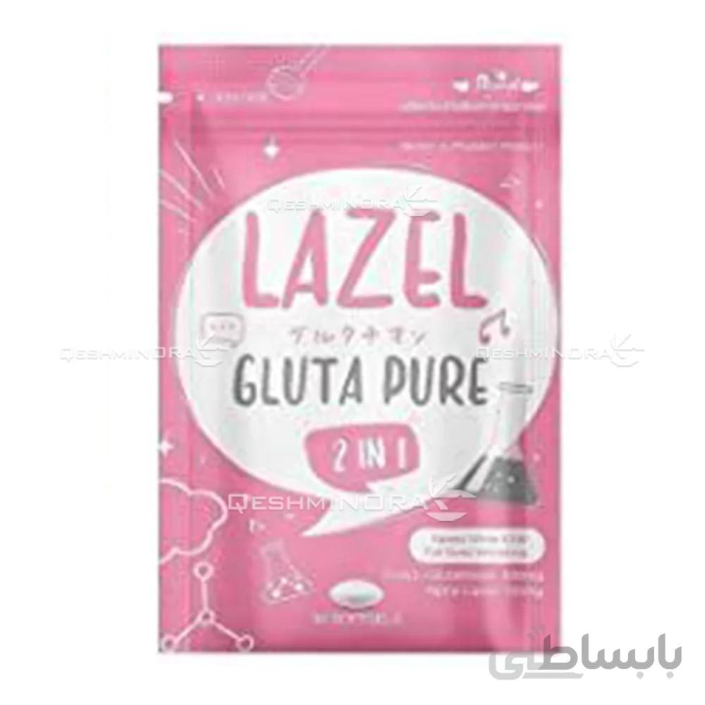 ماسک ورقه ای لازل گلوتا خالص Lazel Gluta Pure