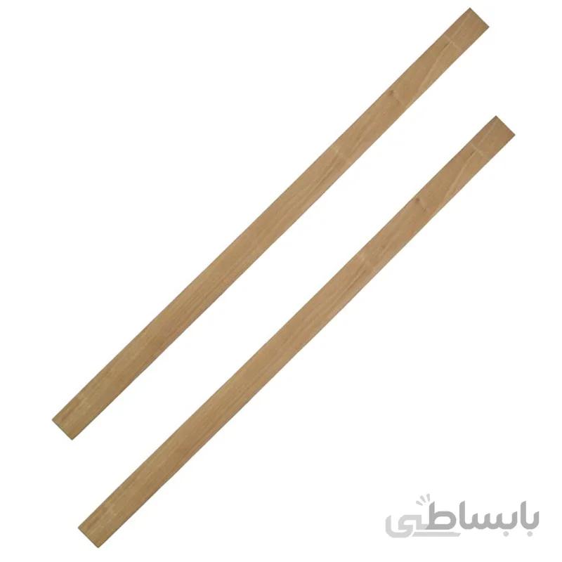 پروفیل چوبی راش اعلا 8 در 30 میلیمتر طول 70 سانتیمتر بسته 2 عددی