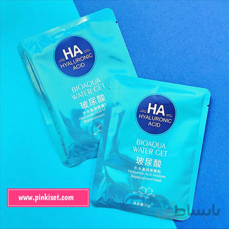 ماسک ورقه ای هیالورونیک اسید بیوآکوا - BIOAQUA