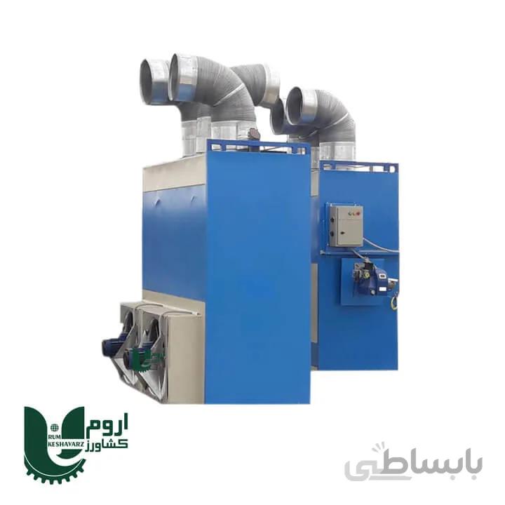 هیتر گلخانه ای 300 هزار کیلوکالری تمام استیل