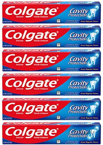 خمیر دندان کلگیت ۱۲۰ میل – حاوی فلوراید فعال و حداکثر محافطت از حفره – باکس ۱۲ عددی – Colgate Fluoride Toothpaste maximum Cavity Protection – 12Pcs