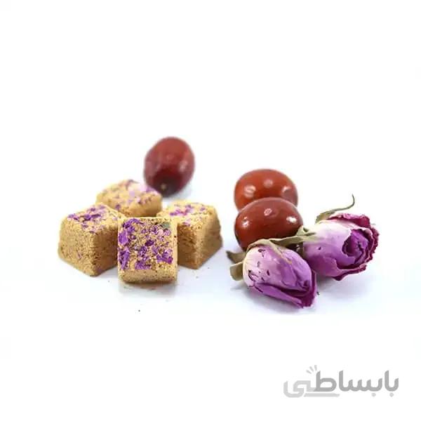 حبه عناب و گل محمدی