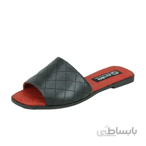 صندل زنانه چرم لوزی