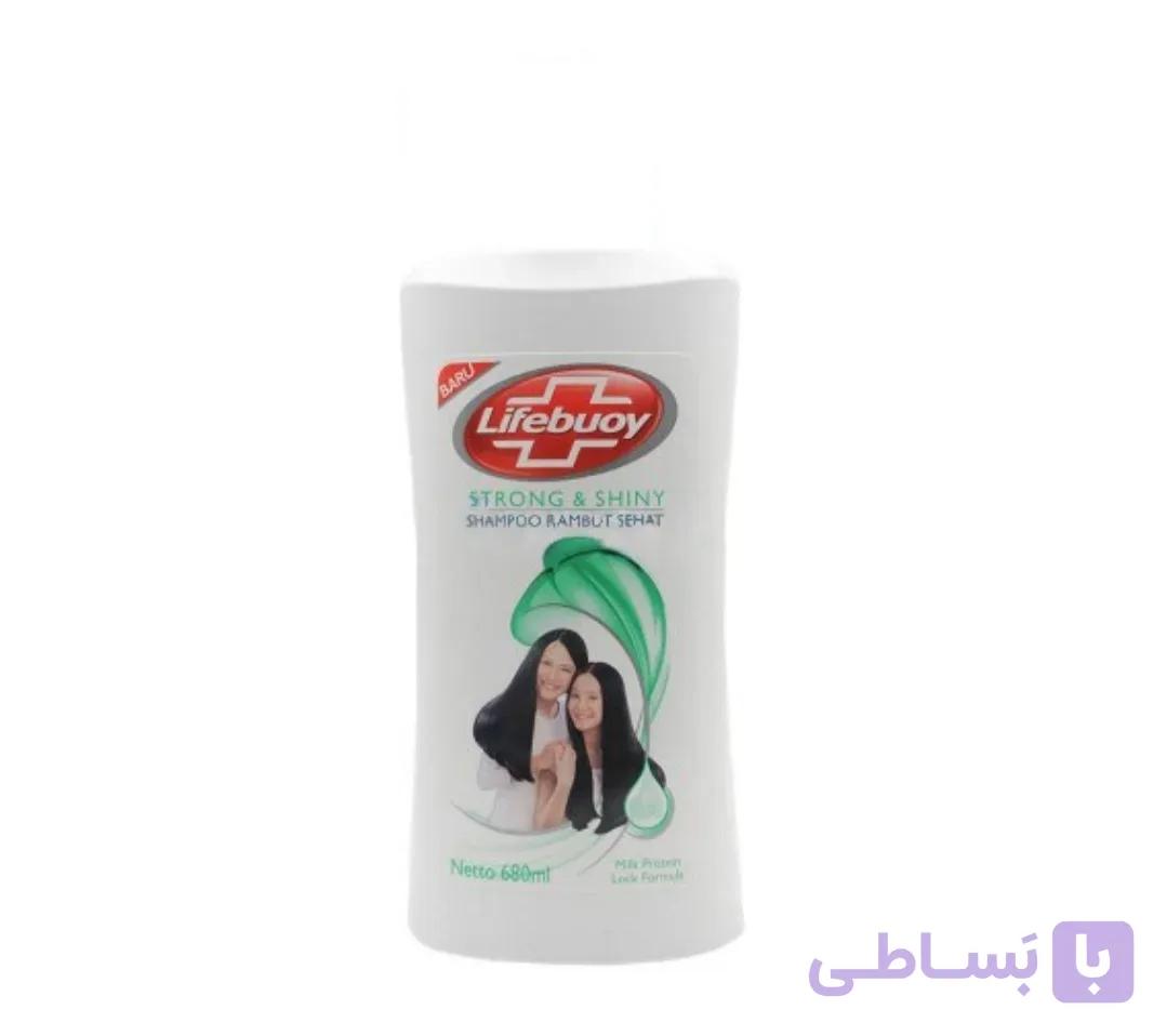شامپو لایف بوی 680 میل lifebuoy مدل Strong & Shiny