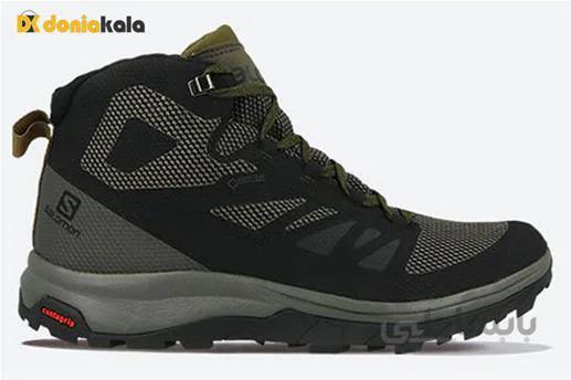 کفش و پوتین کوهنوردی مردانه سالامون ضدآب اوت لاین Salomon Outline Mid Gore-Tex GTX 404763 ا Mens mountaineering shoes and boots Salomon Outline Mid Gore-Tex GTX 404763