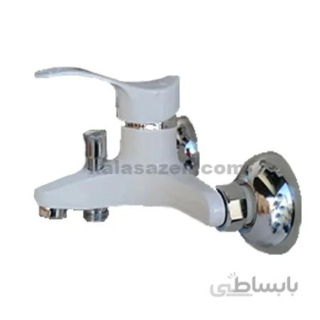 شیر دوش سفید راهدانه مدل مهرسان