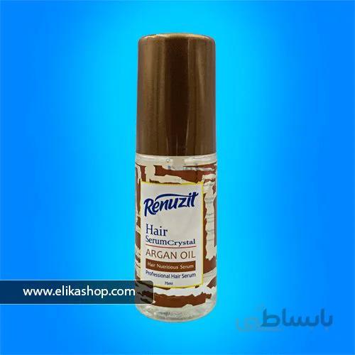 سرم موی کریستال آرگان رینوزیت ا Renuzit Argan Oil Hair Serum Crystal