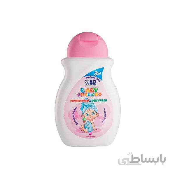 شامپو سر و بدن بچه دکتر بیز