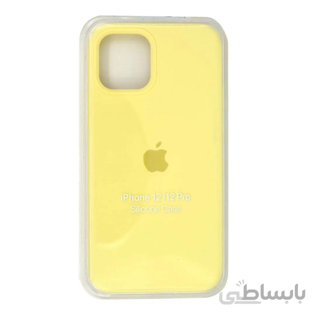 قاب گوشی اپل iPhone 12 / 12 Pro سیلیکونی اورجینال زیر بسته مدل Nobel Plus-2