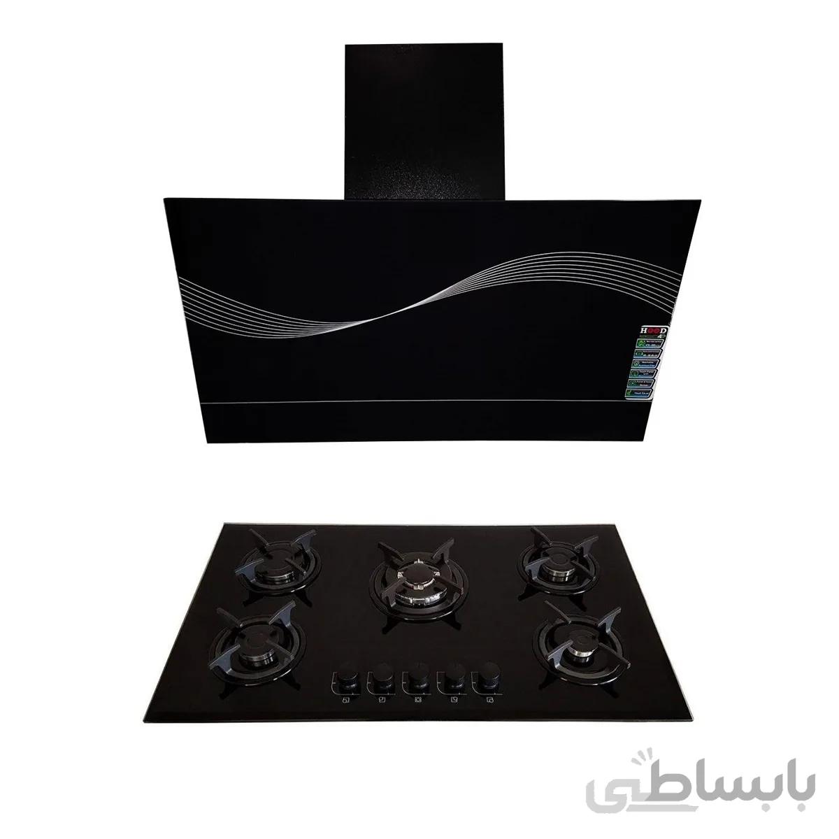 ست هود و اجاق گاز صفحه ای مدل AZ 121