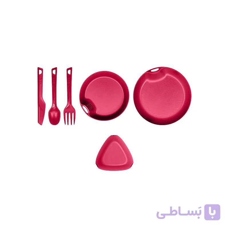 ست ظروف تک نفره 6 تکه کمبو لايف کمپ کد 45818