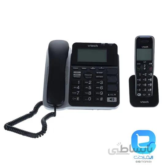 VTech CRL54102 2.4GHz Corded- Cordless Phone Combo ا VTech CRL54102 2.4GHz Corded- Cordless Phone Combo