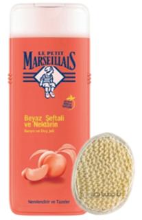 شامپو بدن هلو و شلیل مارسلیاس Marsellias + لیف هدیه حجم 400 میل